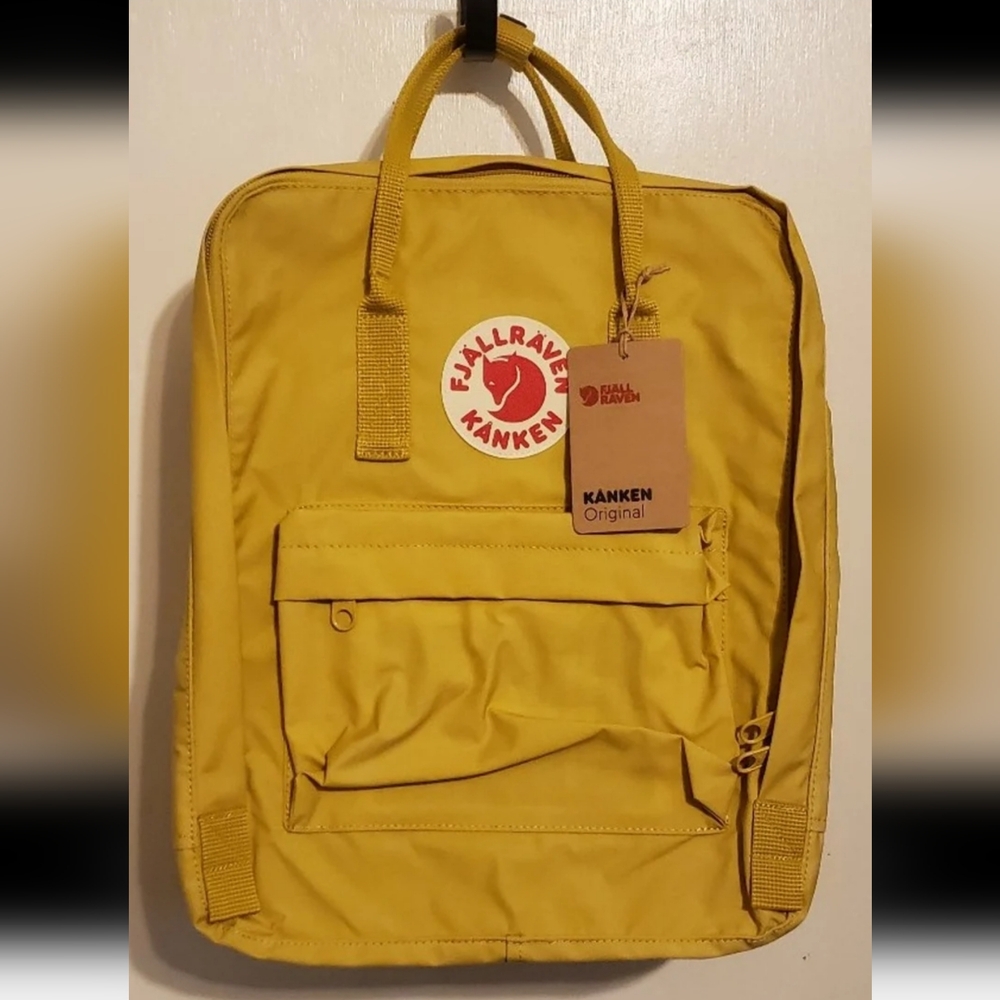 New With Tags Fjallraven Kanken Kantarell Kaken Original Backpack
